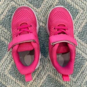 Kids Pink Sneakers. Size 9 toddler.
